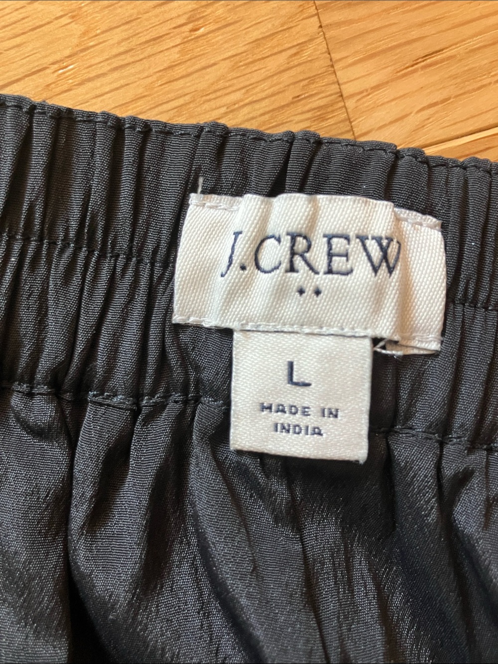 J. Crew Black and White Gingham Mini Skirt - Picture 2 of 6